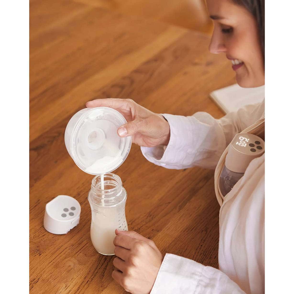 Momcozy Double S12 Pro Wearable Electric Breast Pump Kit, High Efficiency - Image 3