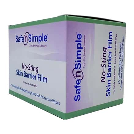 Safe N' Simple No-Sting Skin Barrier Film Wipe - Image 2