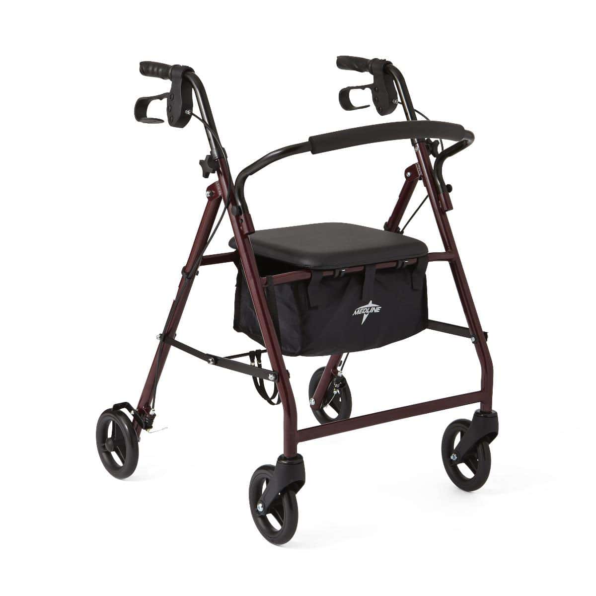 Medline Basic Rollator with 6" Wheels - Image 1