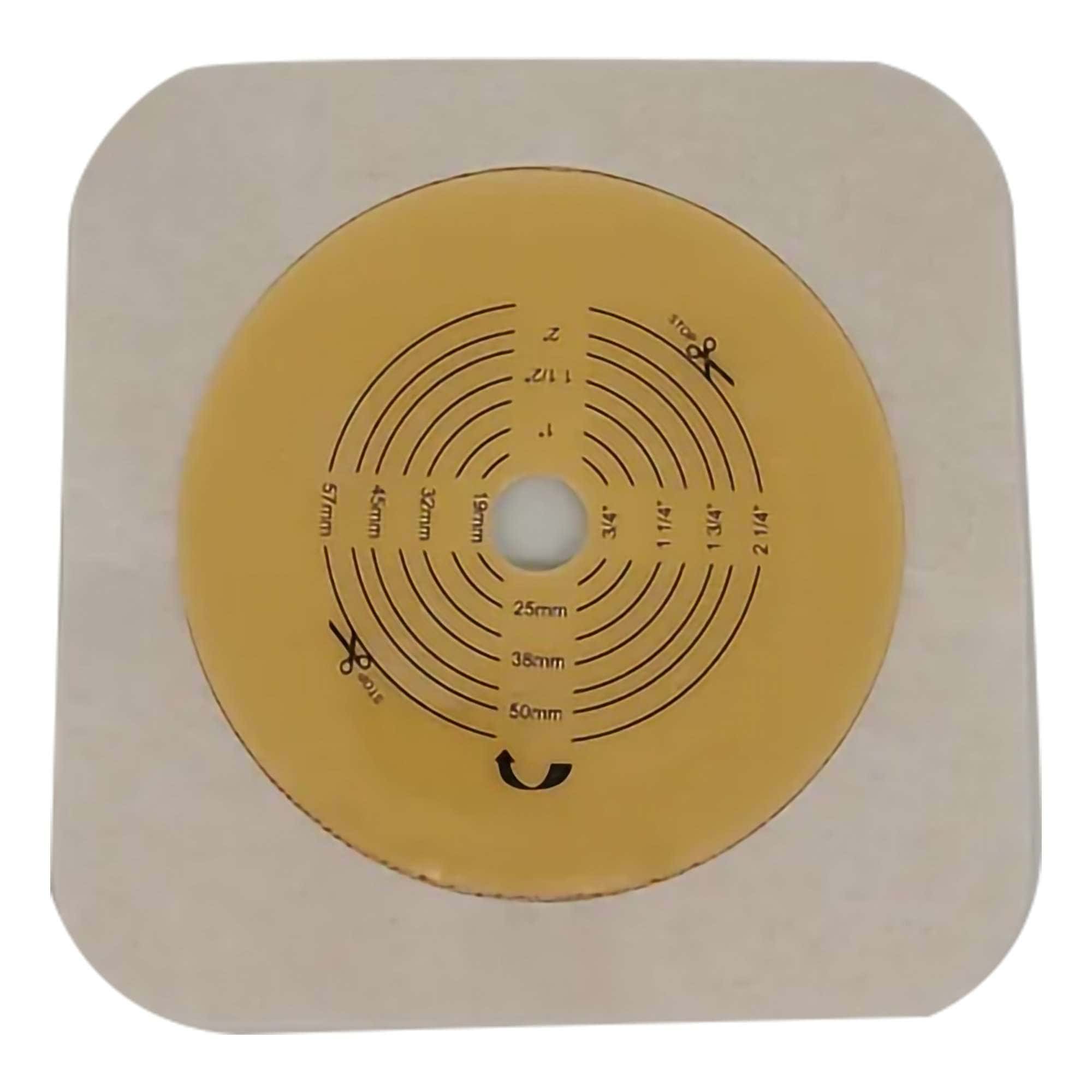 Safe N Simple Beige Ostomy Barrier Square Shape, Flexible Tape - Image 2