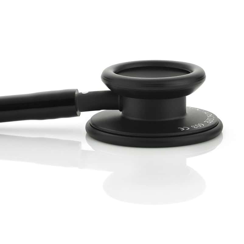 ADC Adscope Classic Stethoscope Black 1-Tube Double Sided Chestpiece - Image 4