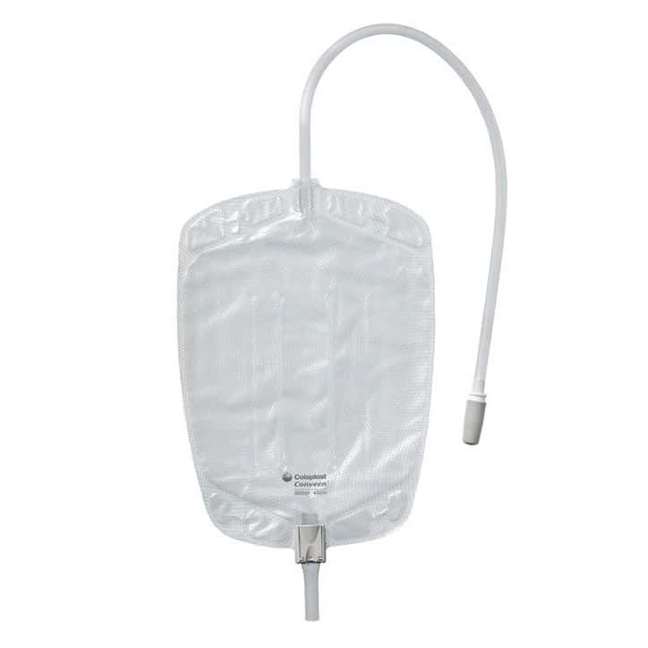 Conveen Security + Contoured Leg Bag with 18" Adjustable Tubing - Image 2