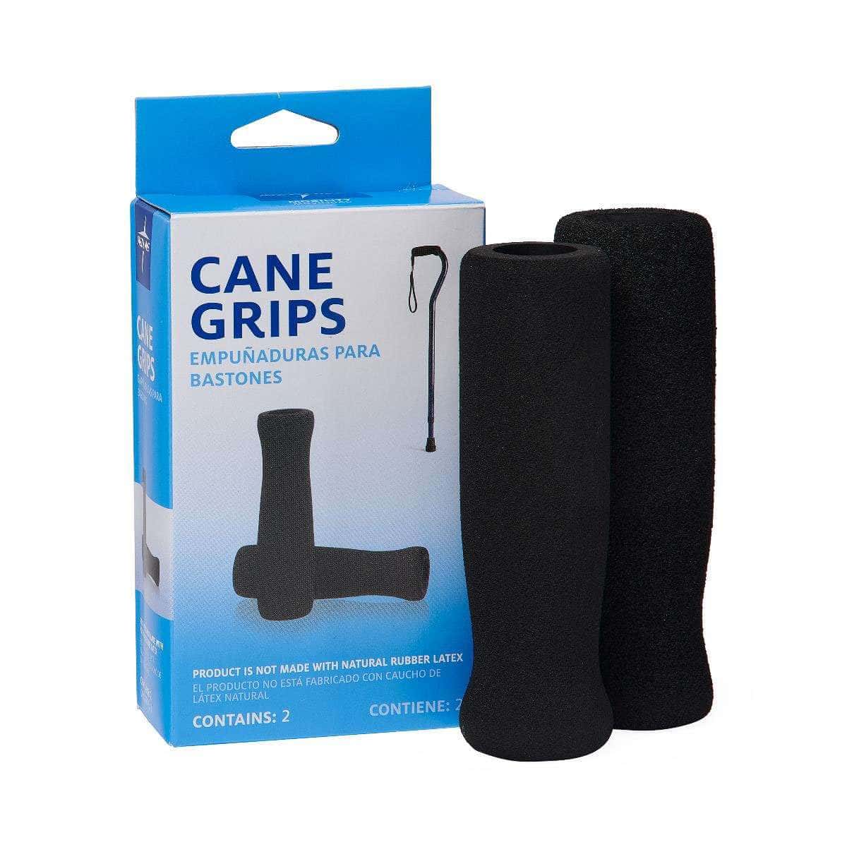 Medline Cane Grips for Offset Handle Canes - Case of 12 - Image 1