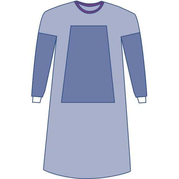 Medline Eclipse Gown with Reinforced Fabric - Image 1