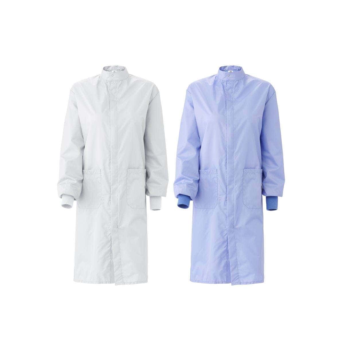 Medline Fluid-Resistant Unisex Antistatic Barrier Lab Coats - Image 2