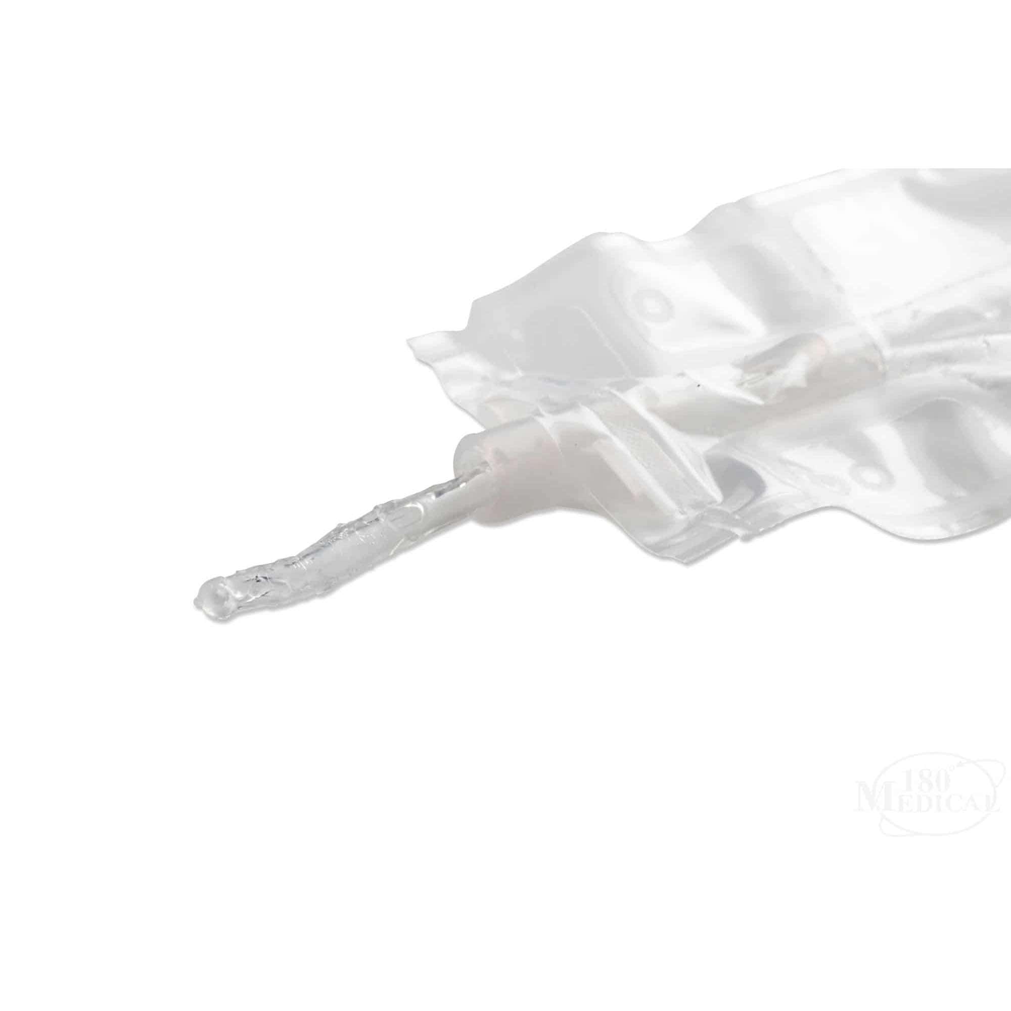 Touchless Plus Vinyl Closed System Intermittent Catheter, Coude Tip - Image 2