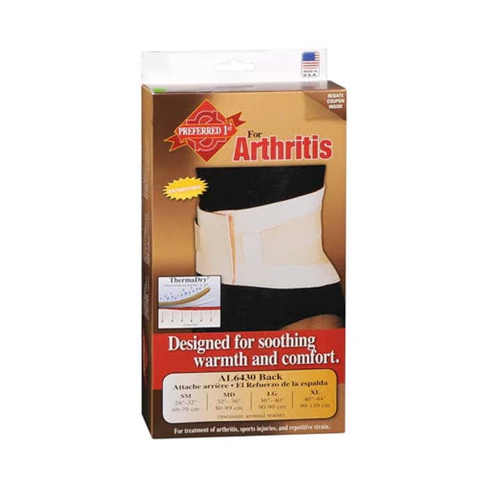 Sport-Aid Arthritis Back Support Belt with ThermaDry - Image 2