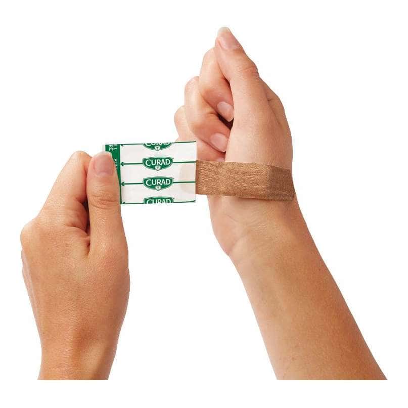 Medline CURAD Germ-Shield Touch-Free Sterile Fabric Bandages - Image 2
