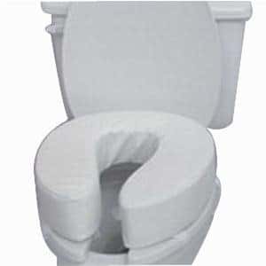 Briggs Toilet Seat Cushion with Velcro Straps, Vinyl, 4", Standard - Image 1
