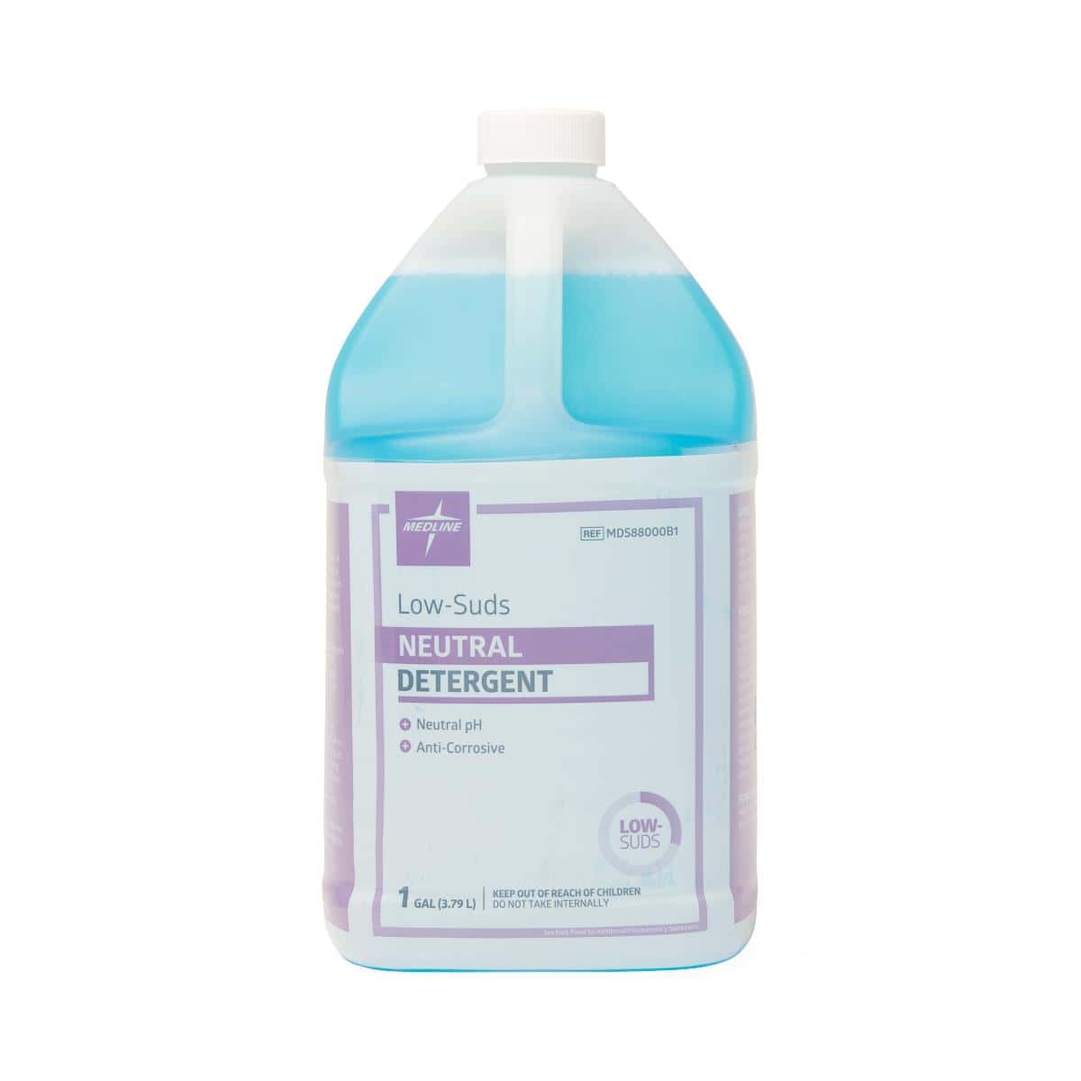 Medline Low Suds Neutral Detergent - Case of 4 - Image 1