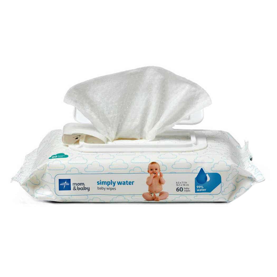 Simply Water Wet Wipes - Case of 720 - Image 1