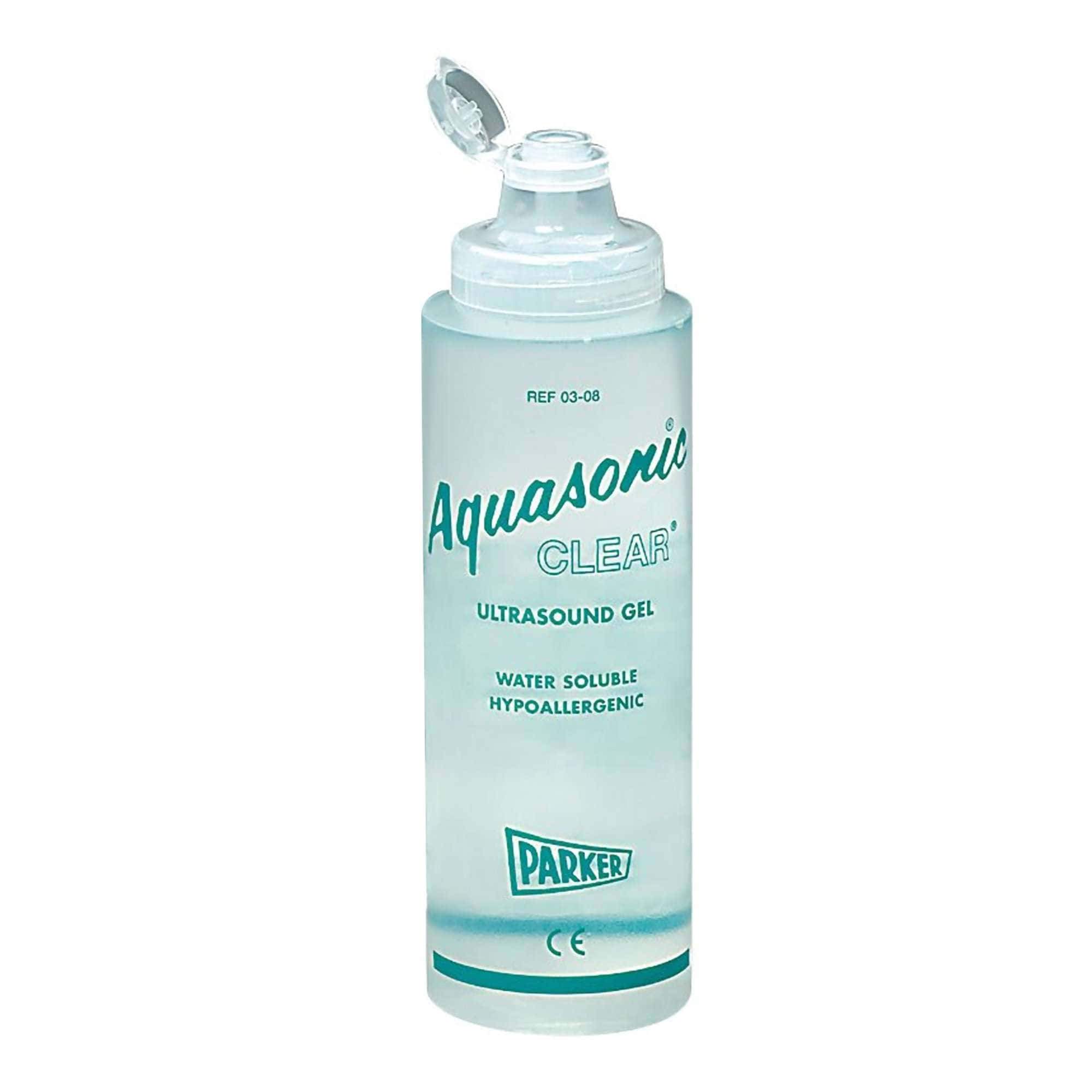 Aquasonic Clear Ultrasound Gel, Transmission, 8.5 oz. Squeeze Bottle - Image 2