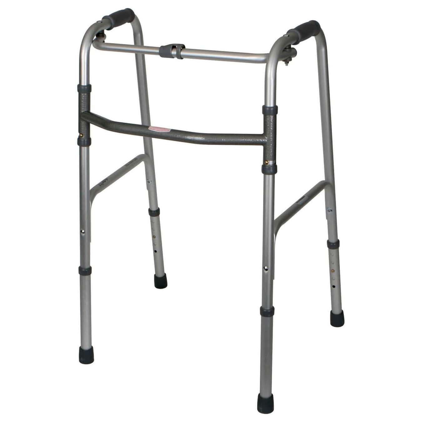Medline Adult One-Button Folding Walker - Image 1