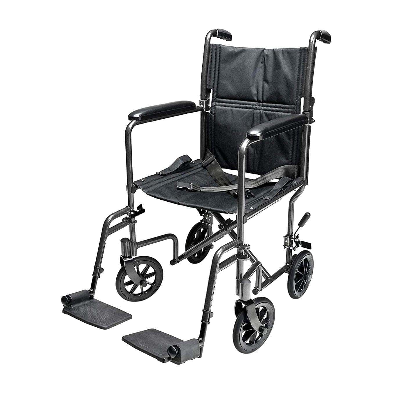 Everest & Jennings Steel Transport Chair - Image 1