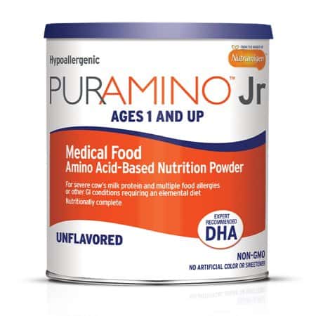 PurAmino Jr Hypoallergenic Amino Acid-Based Medical Food, Powder - Image 1