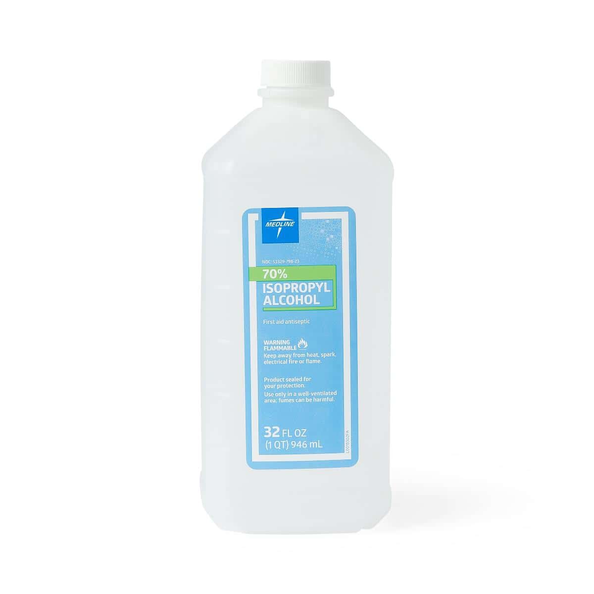 Medline 70% Strength Isopropyl Rubbing Alcohol - Image 4