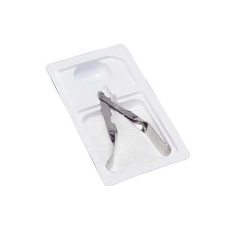 Curity Skin Staple Removal Kit, Plier Style Handle, Sterile, Metal, Single Use - Image 1