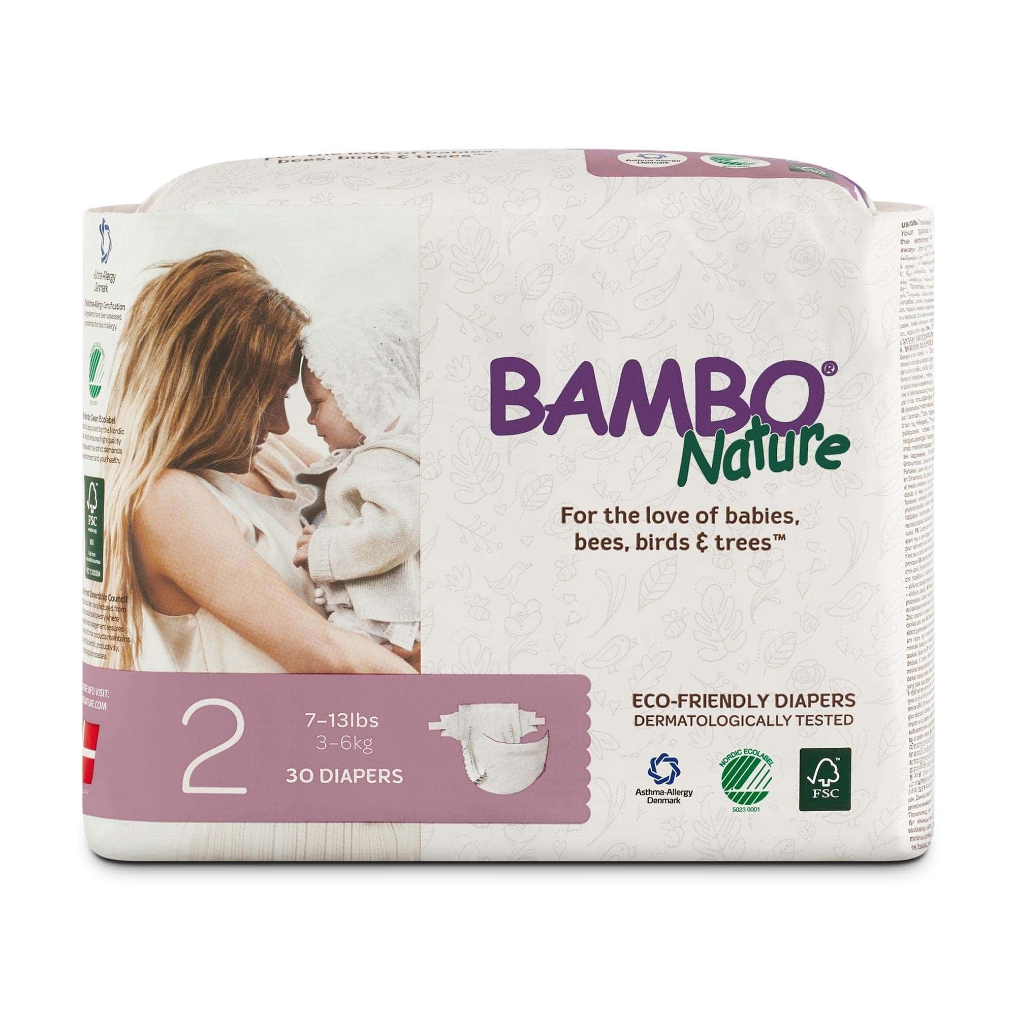 Abena Bambo Nature Disposable Baby Diaper - Image 1