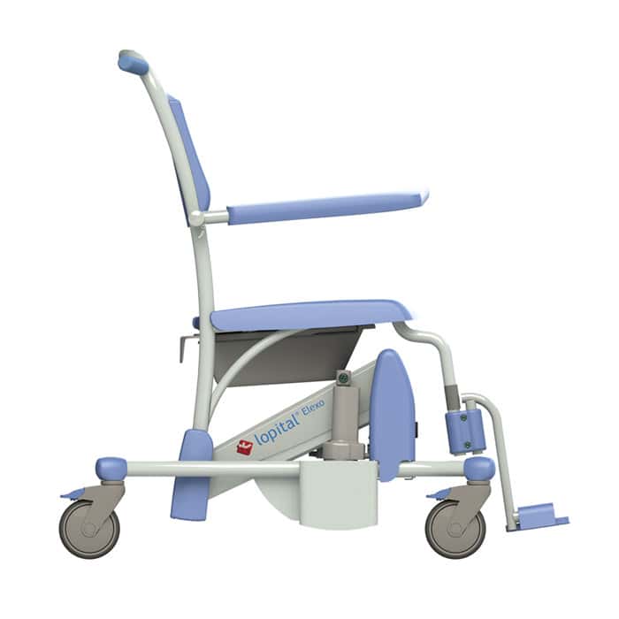 Lopital Elexo Shower-Toilet Chair with Tilt-in-Space - Image 3