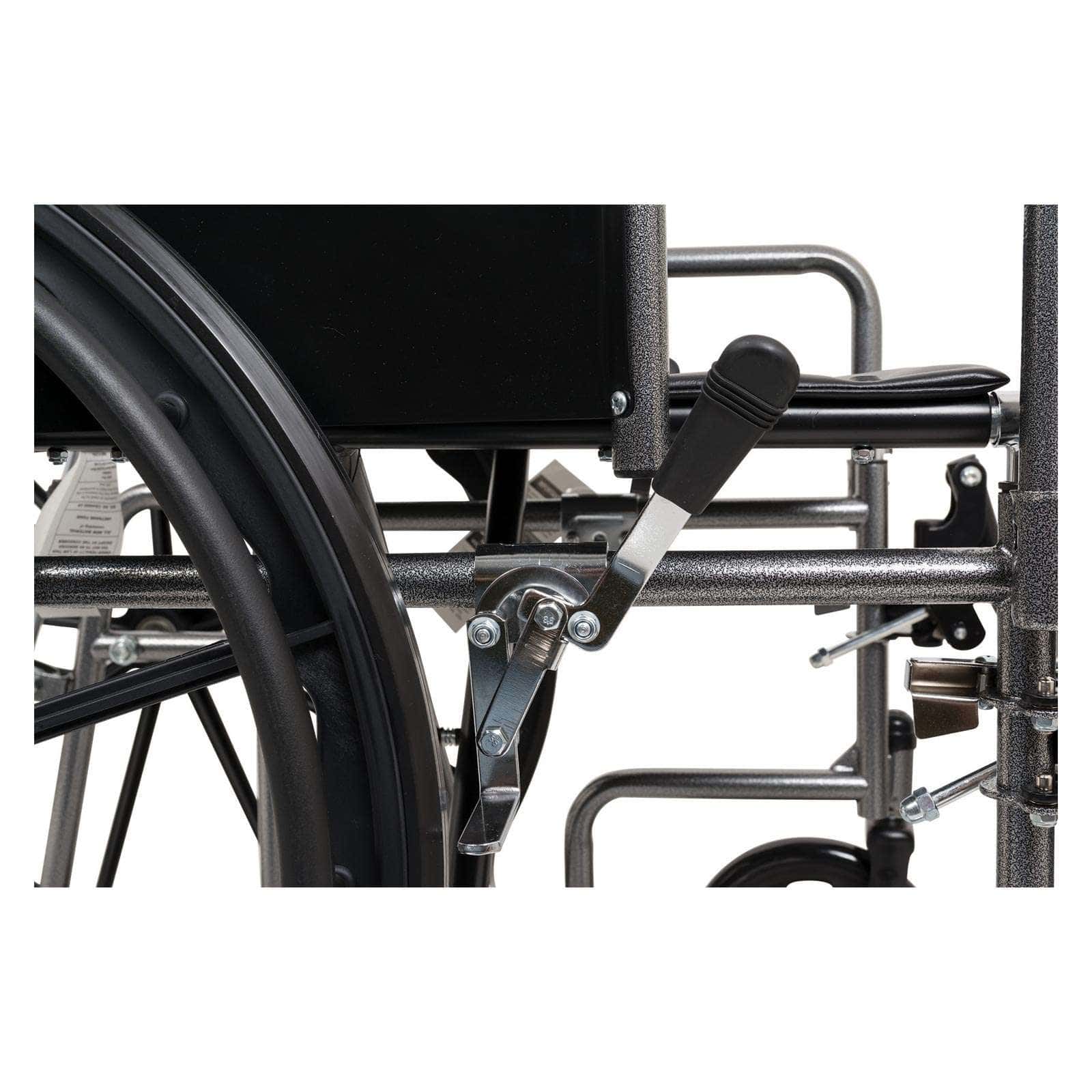 ProBasics Reclining Wheelchair, Removable Desk Arms and Elevating Legrests - Image 4