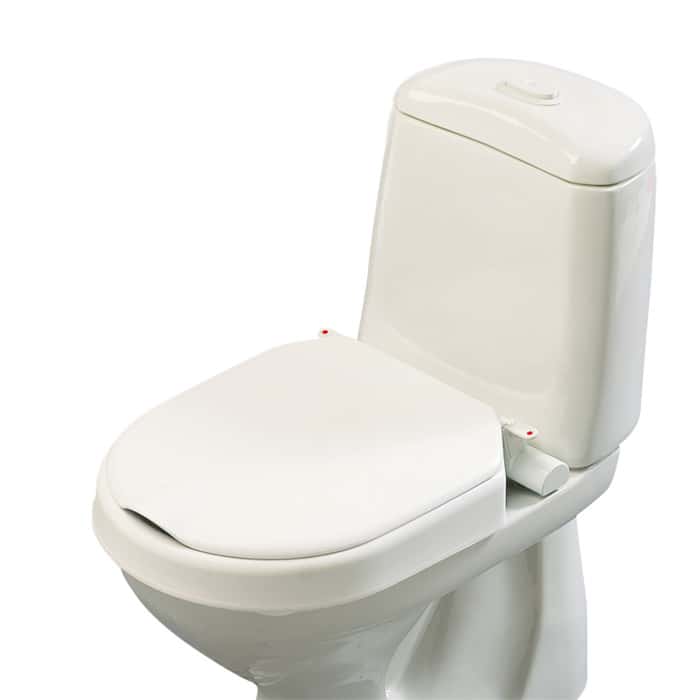 Etac Hi-Loo Fixed Toilet Seat Raiser with Arm Supports - Image 2