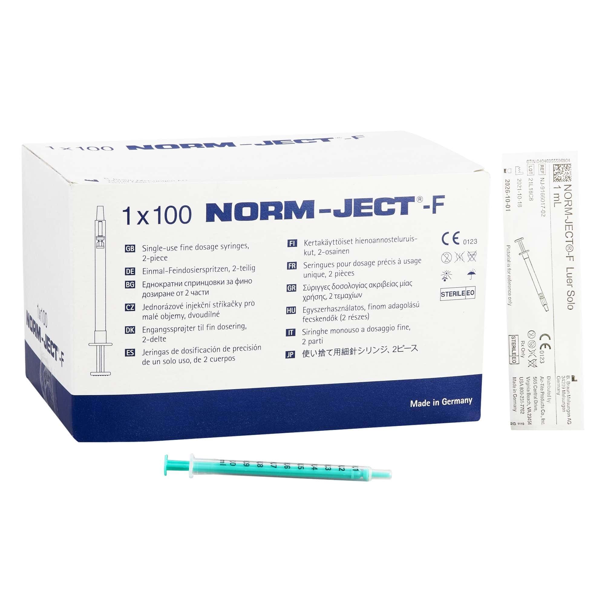 Norm-Ject Tuberculin Syringe - Image 1