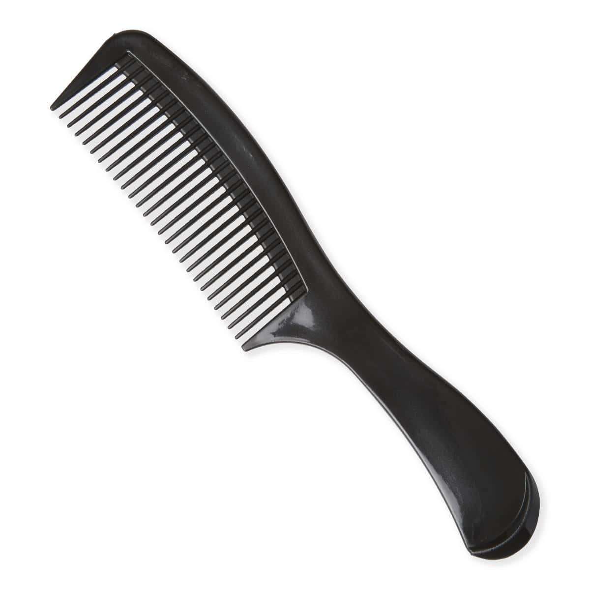 Medline Large-tooth Combs With Handles, Black - Image 2