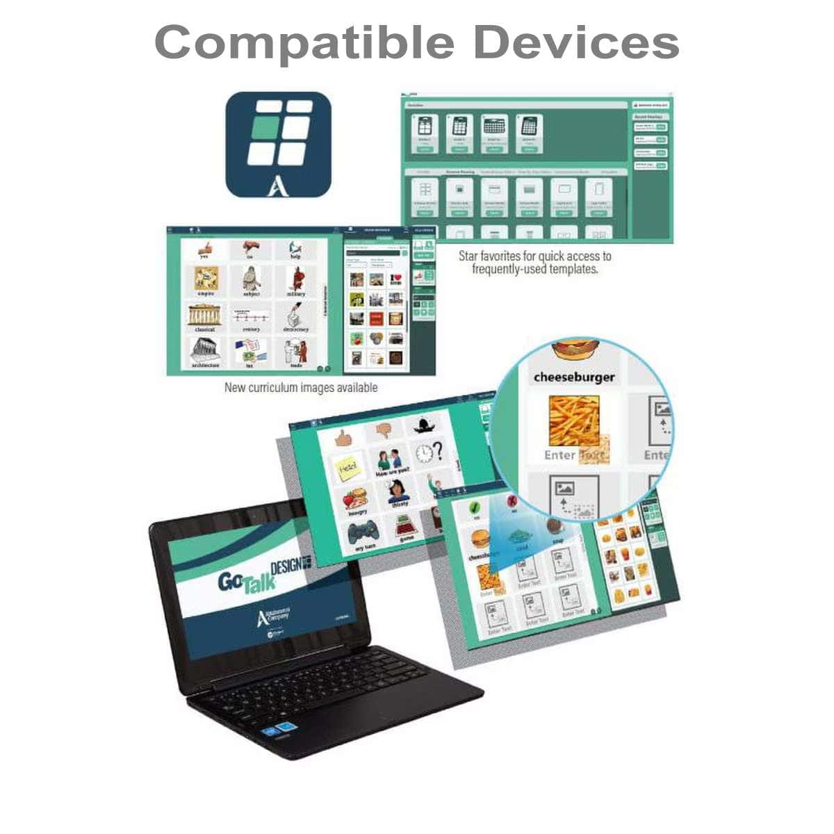 GoTalk Design Overlay Software for Assistive Communication Device (AAC) by Attainment Company - Image 4