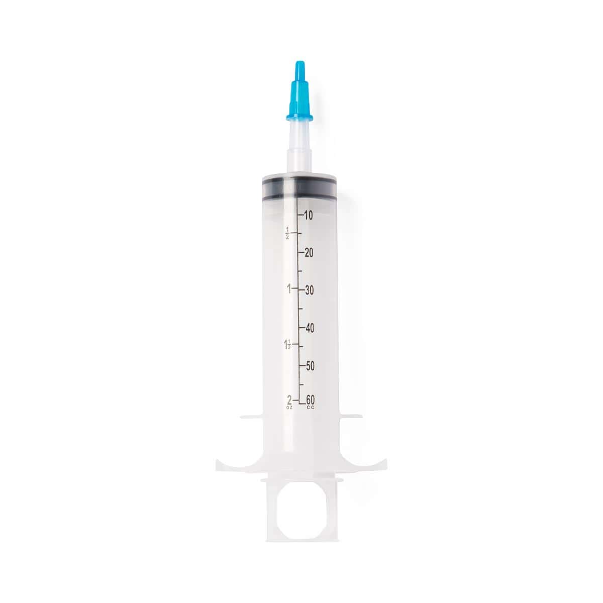 Medline Enteral Feeding Syringe with IV Pole Bag, Flat Top with Ring - Image 2