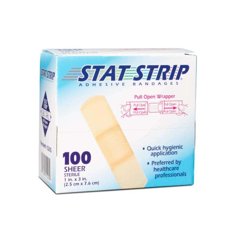 Dukal American White Cross Stat Strip Adhesive Strip - Image 1