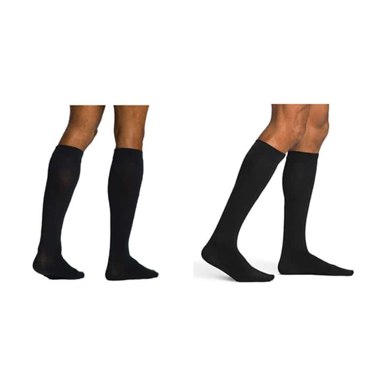 Sigvaris Style Sea Island Cotton Calf High Compression Socks, 20-30mmHg - Image 1