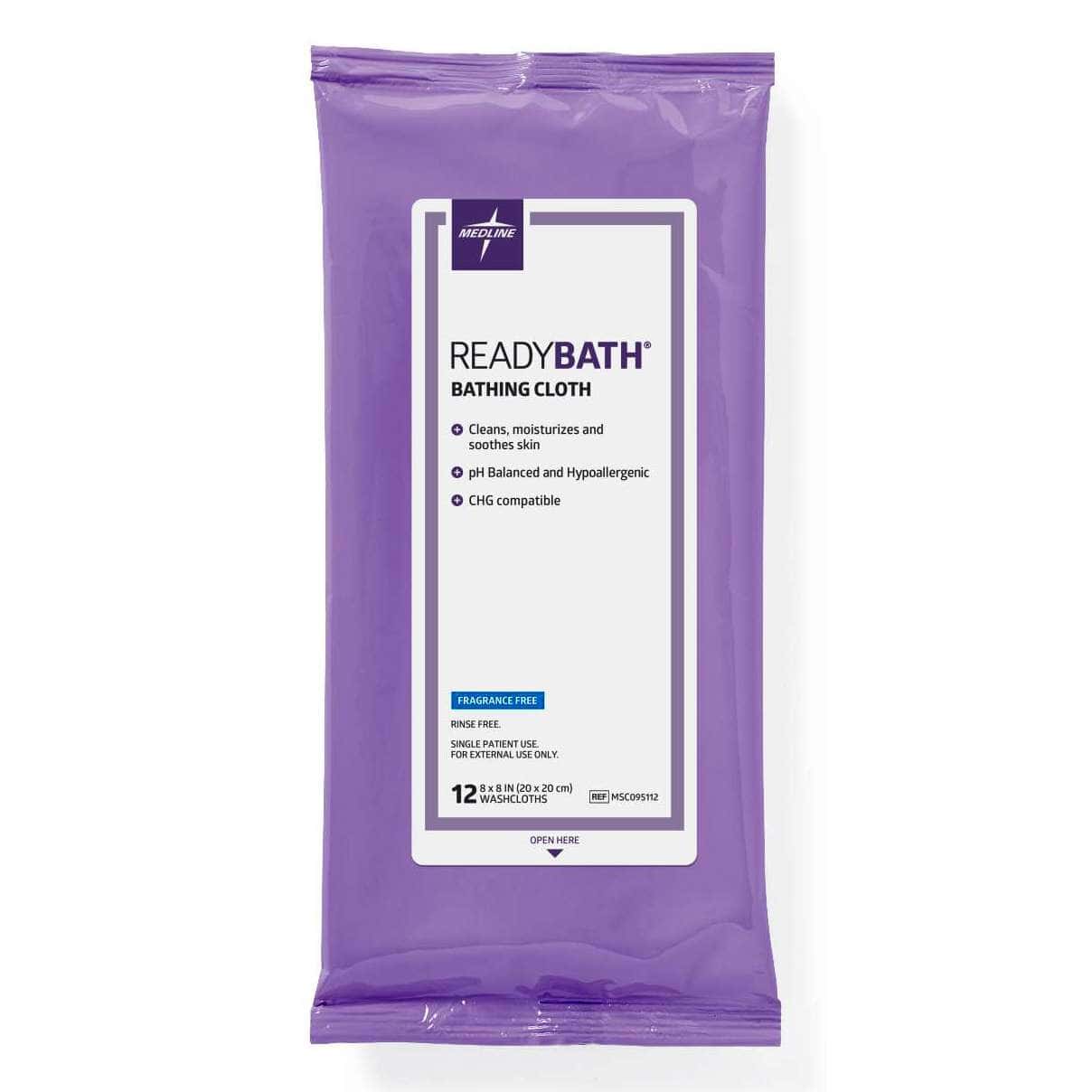Readybath Total Body Cleansing Standard Weight Washcloths - Image 1