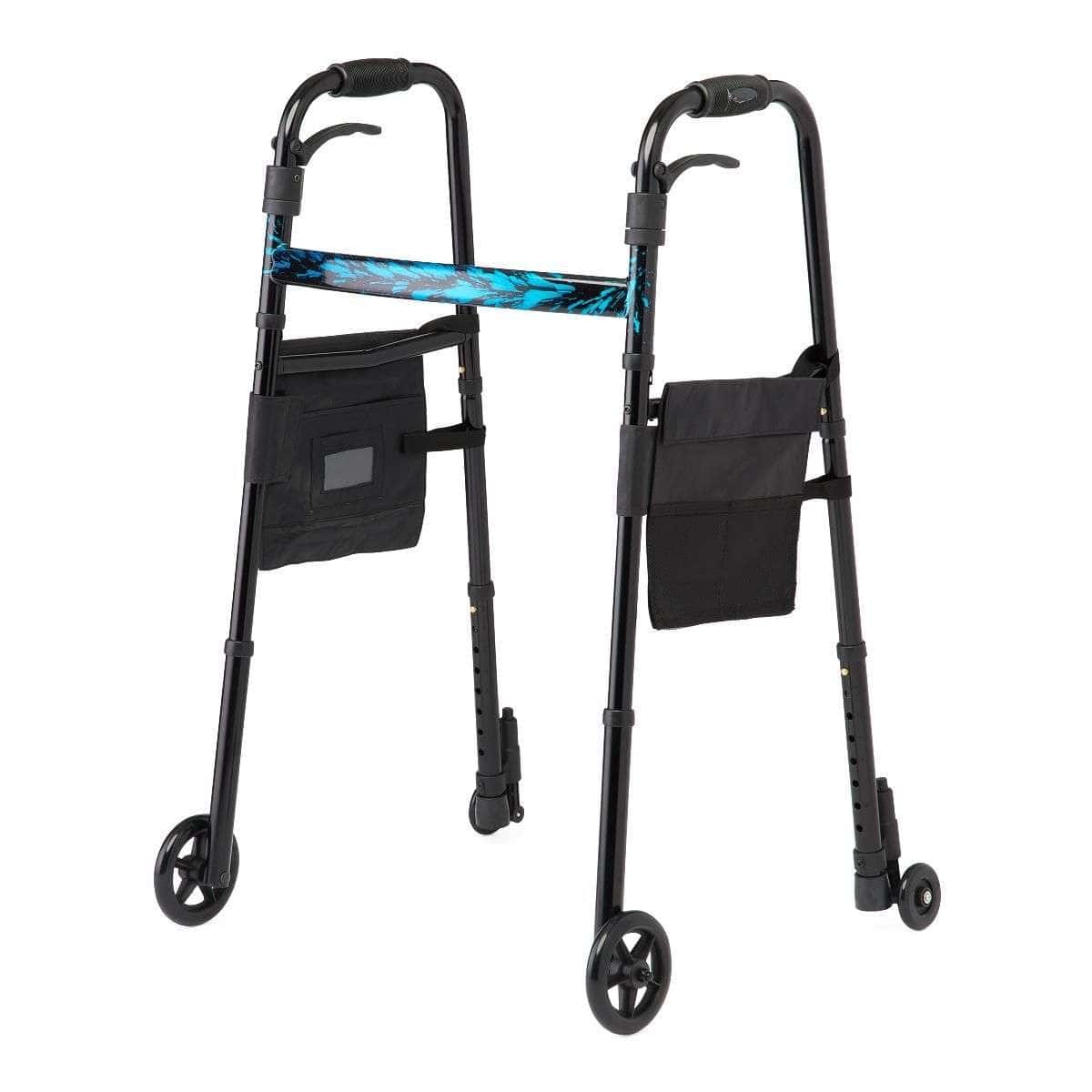Medline Folding Trigger Walker - Image 1