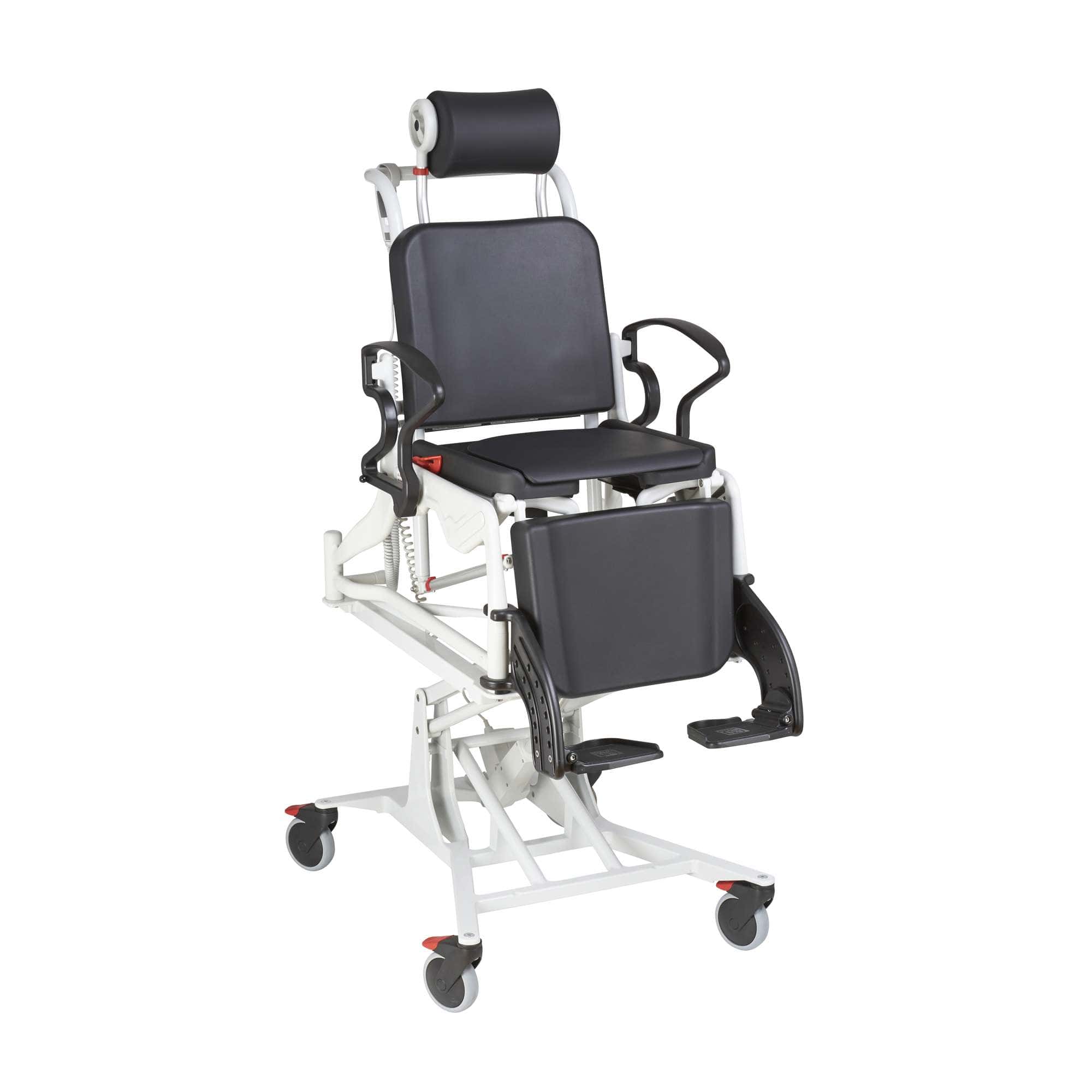 Rebotec Phoenix Height Adjustable Shower Commode Chair - Image 4