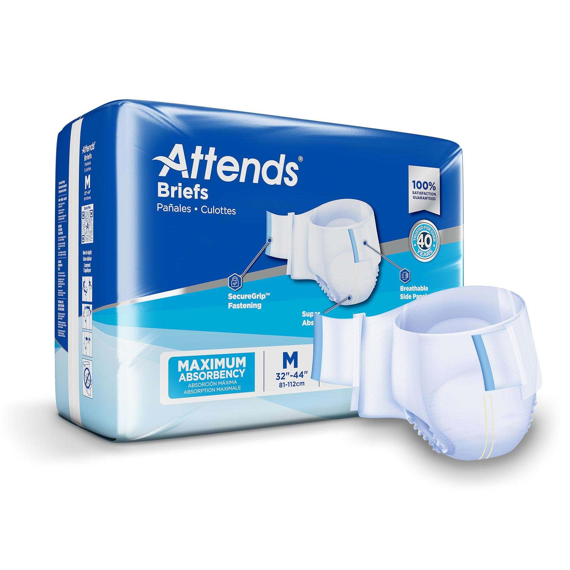 Attends Maximum Absorbency Briefs - Image 1