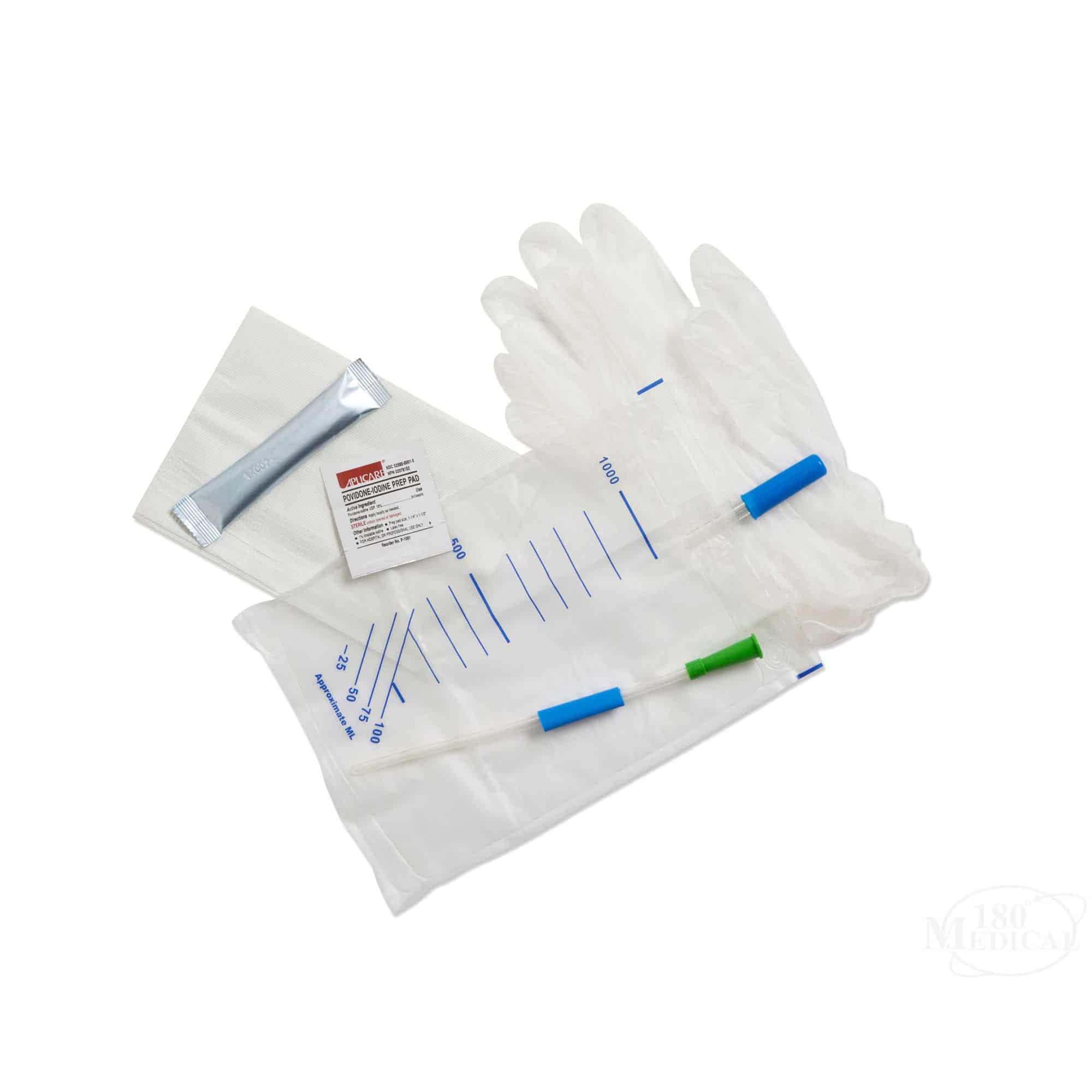 GentleCath Hydrophilic Urinary Catheter Kit for Male, Straight Tip - Image 1