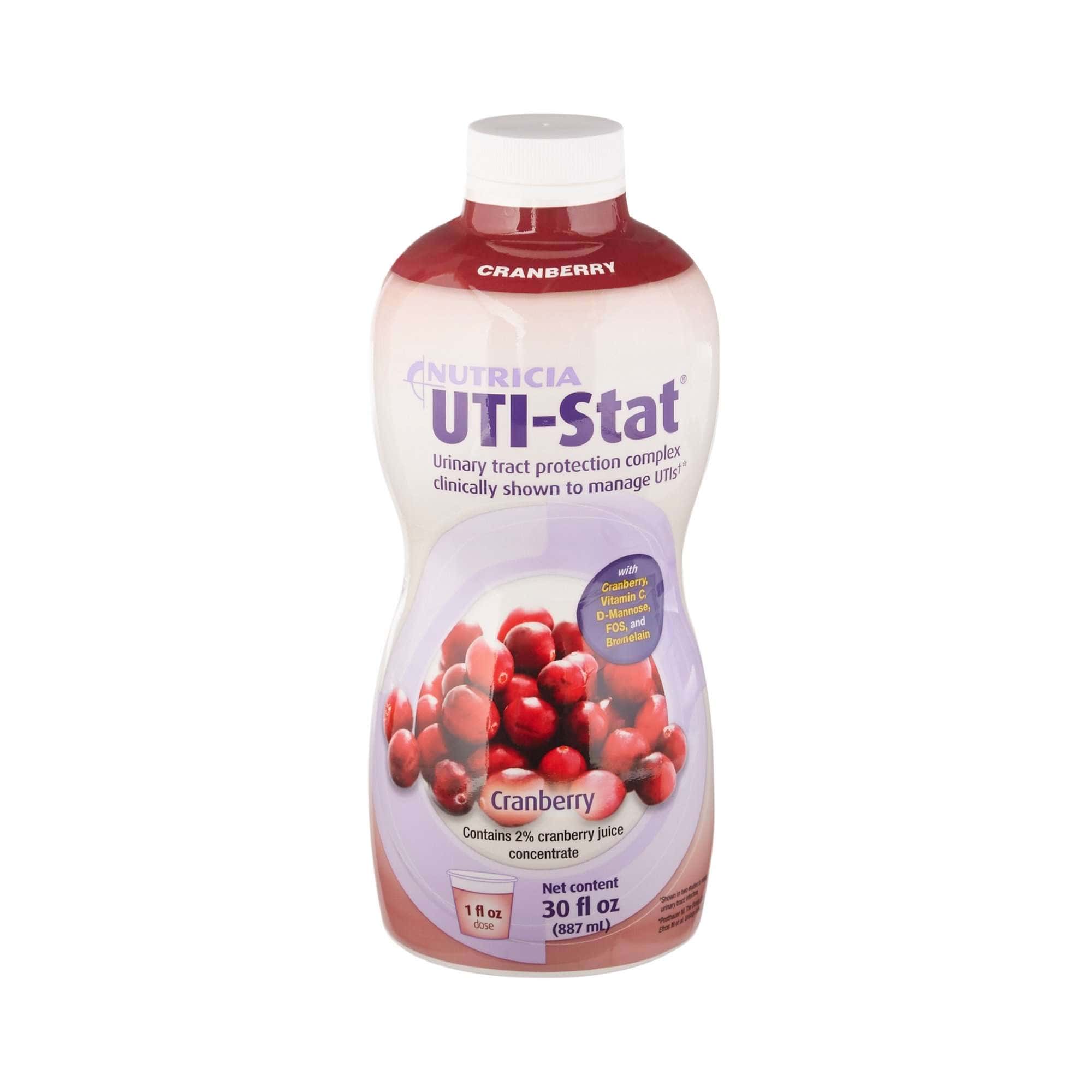 UTI-Stat Oral Supplement, Cranberry, 30 oz. Bottle - Image 1