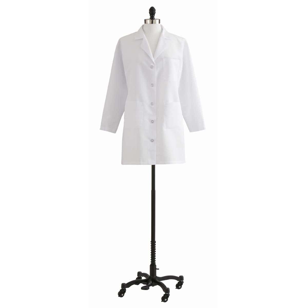 Medline Women's Classic Staff-Length Lab Coat - Image 1