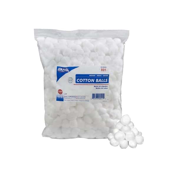 Dukal Cotton Balls, Medium, Non-Sterile - Image 1