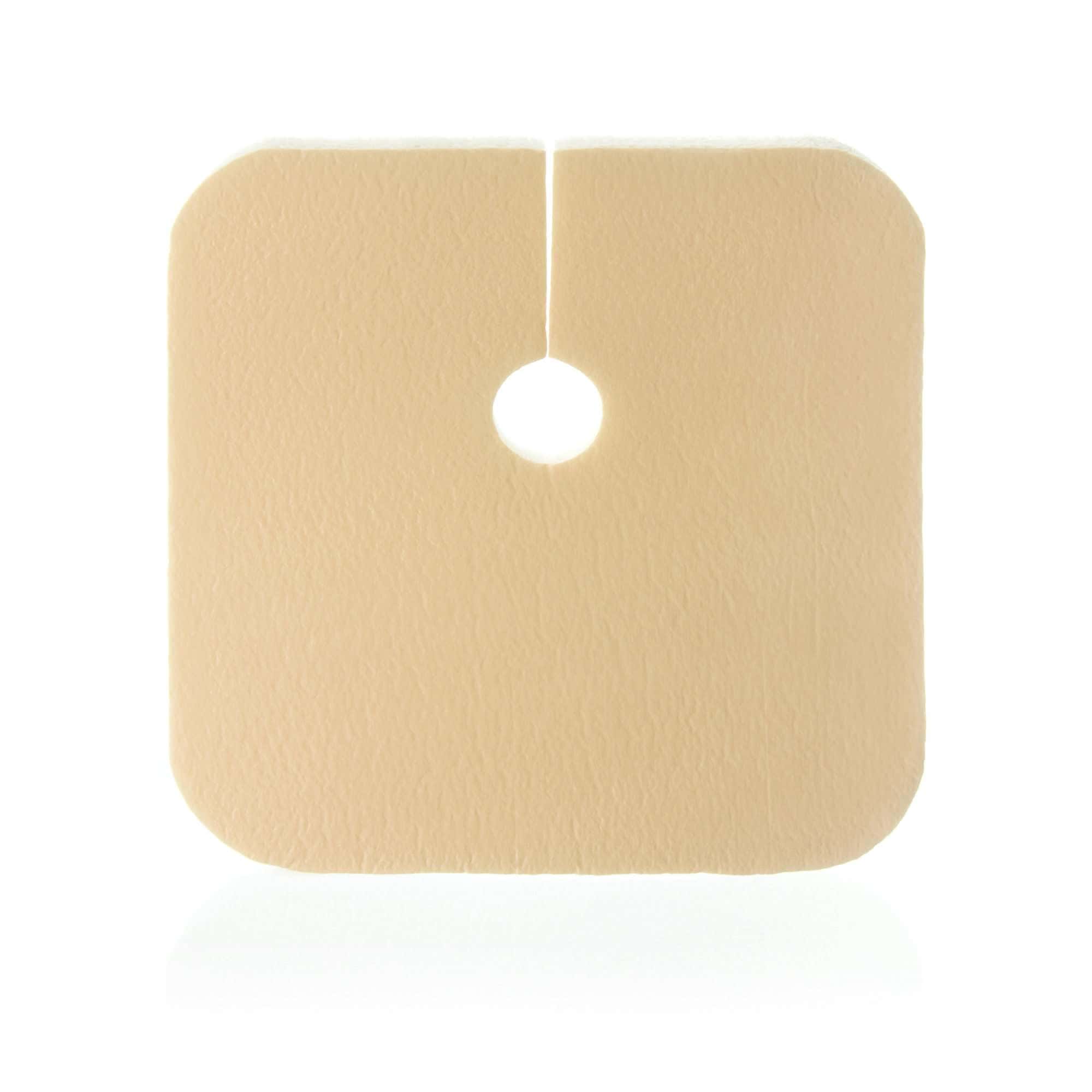 DermaFoam Tracheostomy Waterproof Foam Wound Dressing - Image 2