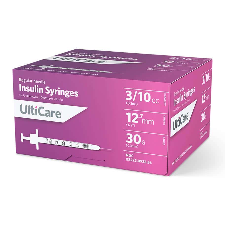 UltiCare U-100 Insulin Syringes - Image 2