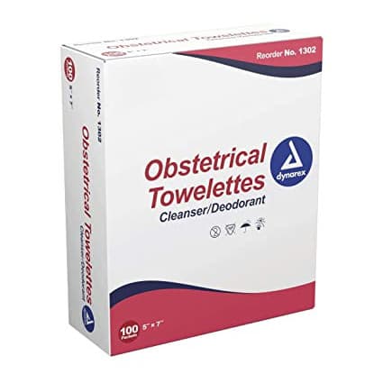 Dynarex Obstetrical Towelettes - Box of 100 - Image 1
