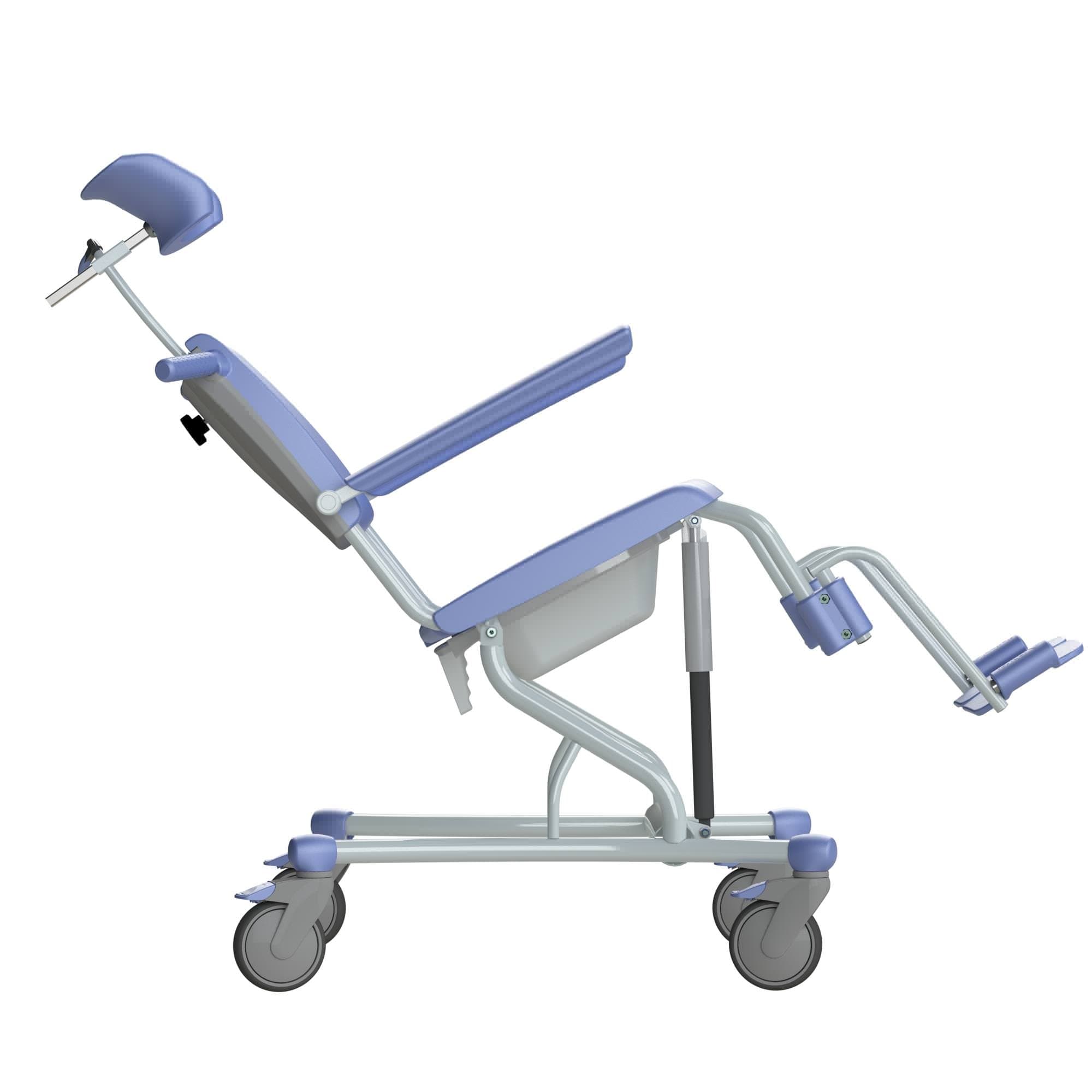 Lopital Nemo Mobile Tilt Shower-Toilet Chair - Image 4