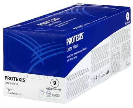Protexis Latex Micro Surgical Glove, Powder-Free, Light Brown, Size 6 - Box of 100 - Image 1