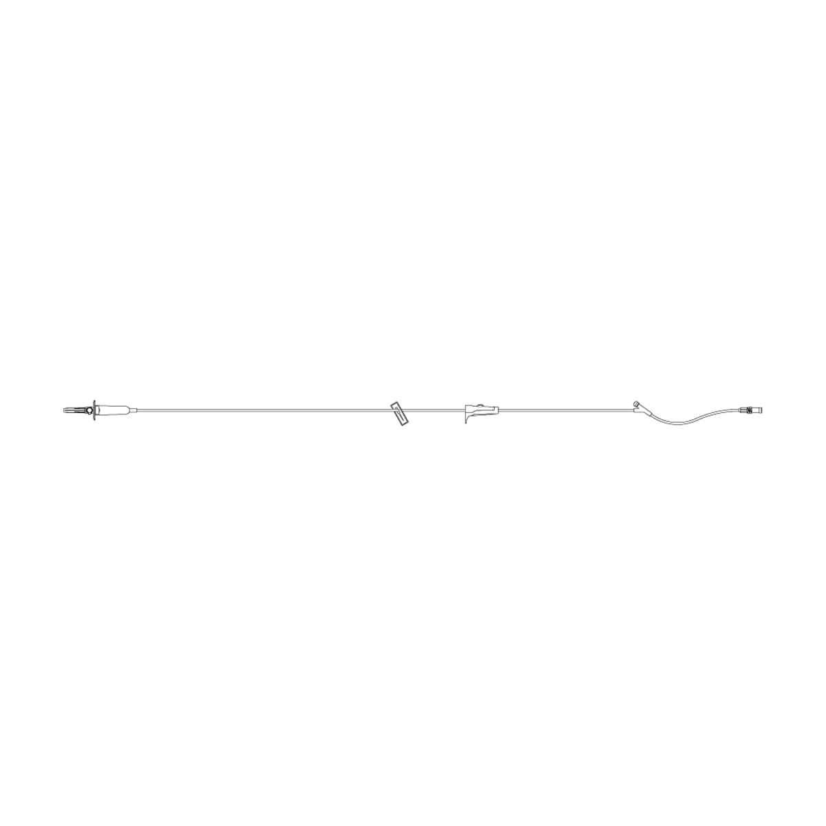 Lifeshield Primary IV Administration Set Without Filter - Case of 48 - Image 1