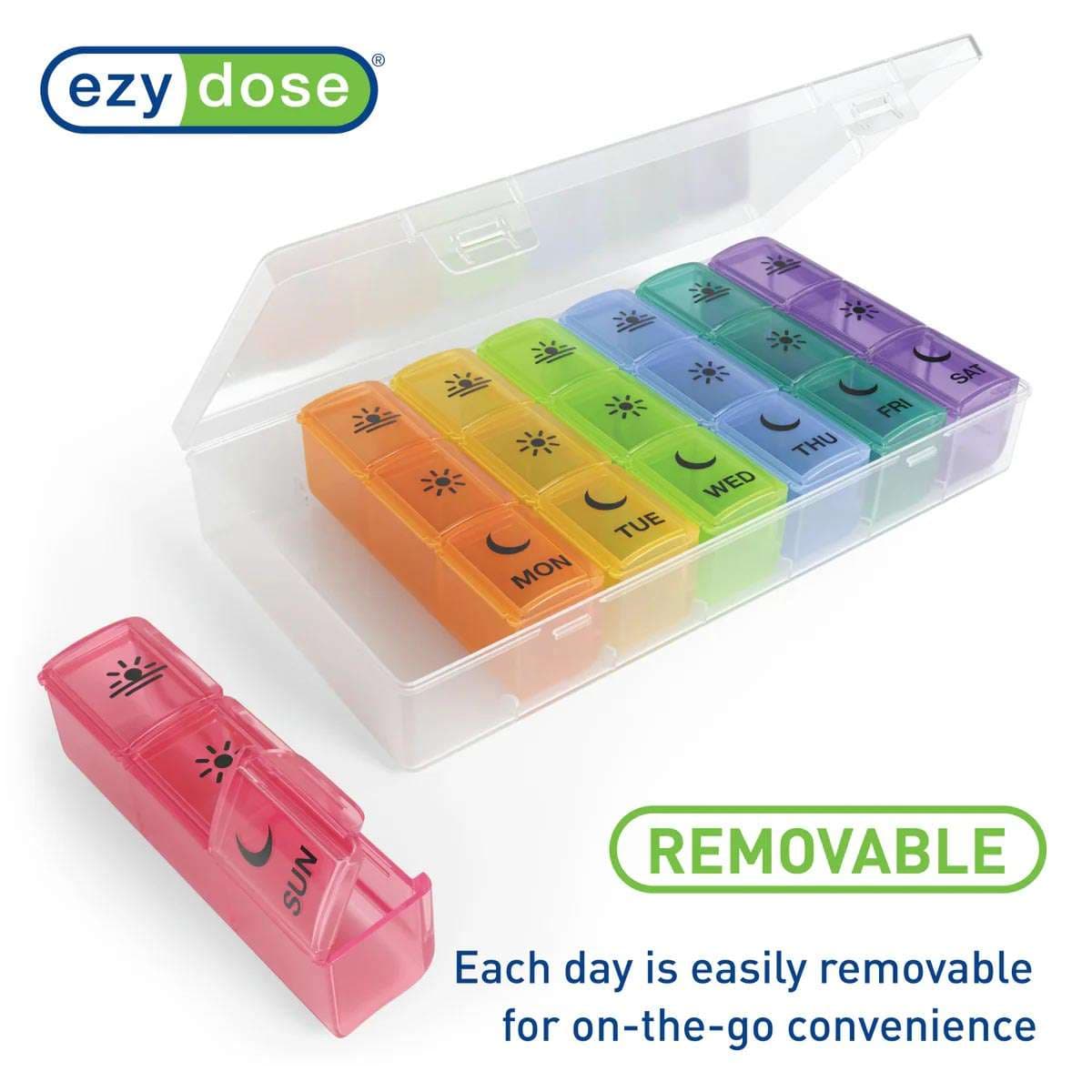 Ezy Dose Pill Organizer - Package of 3 - Image 4