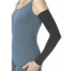 Jobst Bella Strong Armsleeve without Silicone Band, Size 9-Regular, 15-20 mmHg, Black - Each - Image 1