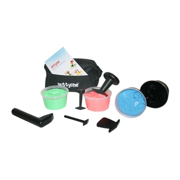 Puttycise Theraputty Tool Set With Putties, Hard, 1 Lb - Image 1