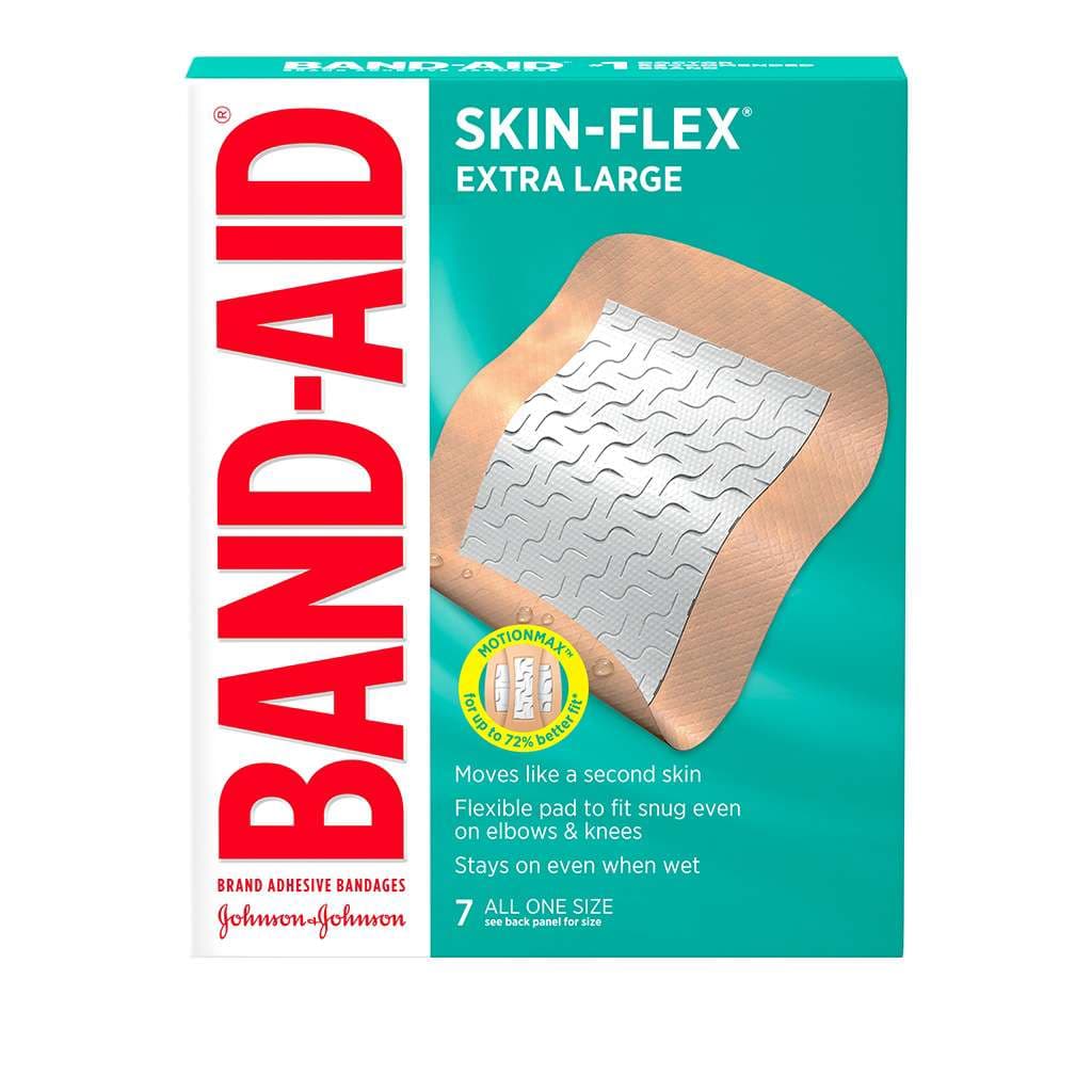 Band-Aid Skin-Flex Flexible Bandage, Extra Large - Box of 7 - Image 1