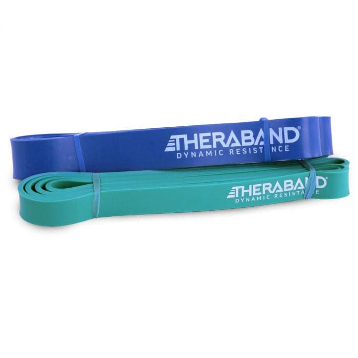 TheraBand High Resistance Bands Medium Set, Medium-Heavy - Package of 2 - Image 1